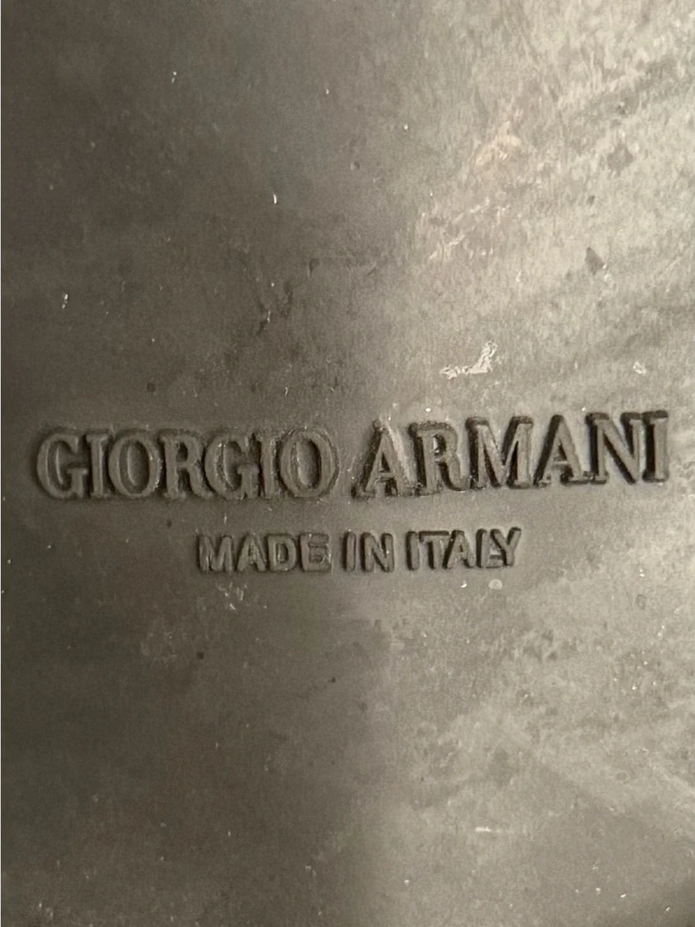 Giorgio Armani Men's Velvet Chelsea Boots in Navy